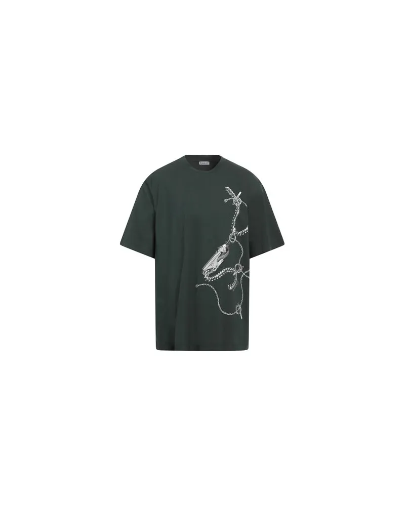 Burberry TOPS - T-shirtsauf YOOX.COM Dunkelgrün