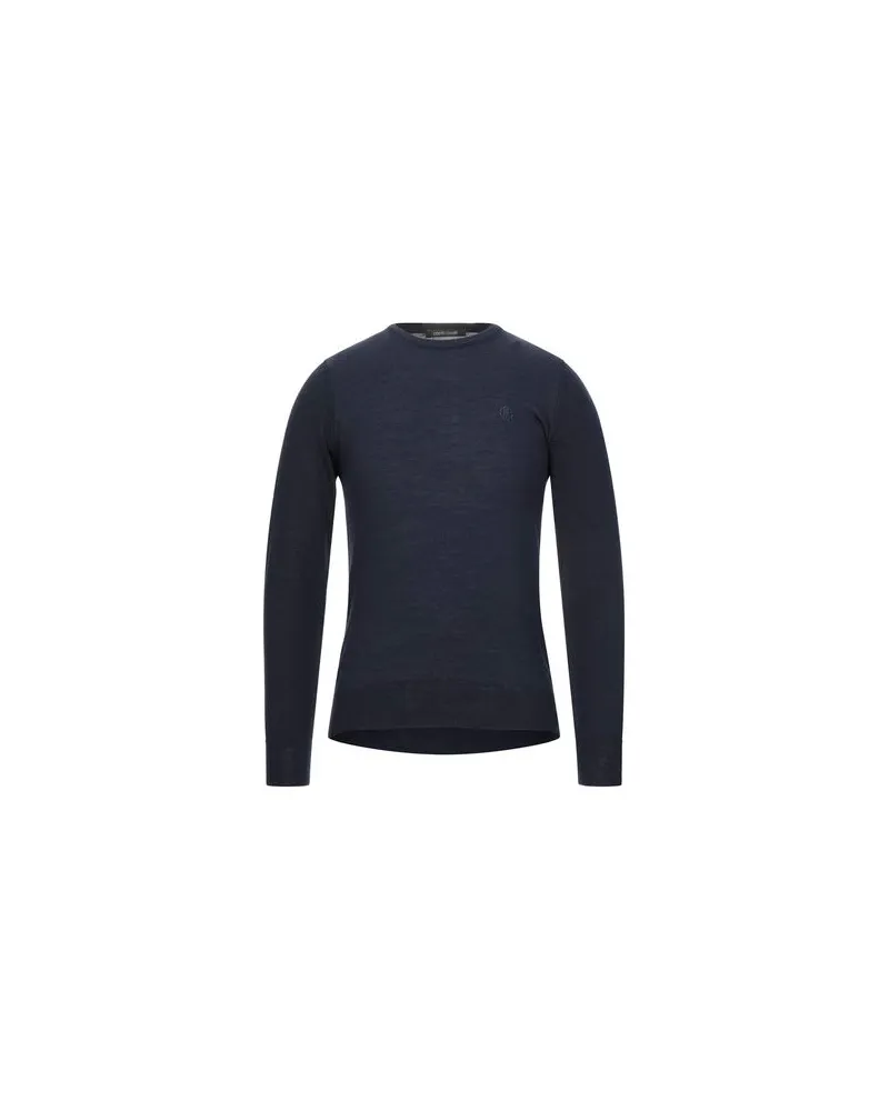 Roberto Cavalli STRICKWAREN - Pulloverauf YOOX.COM Nachtblau