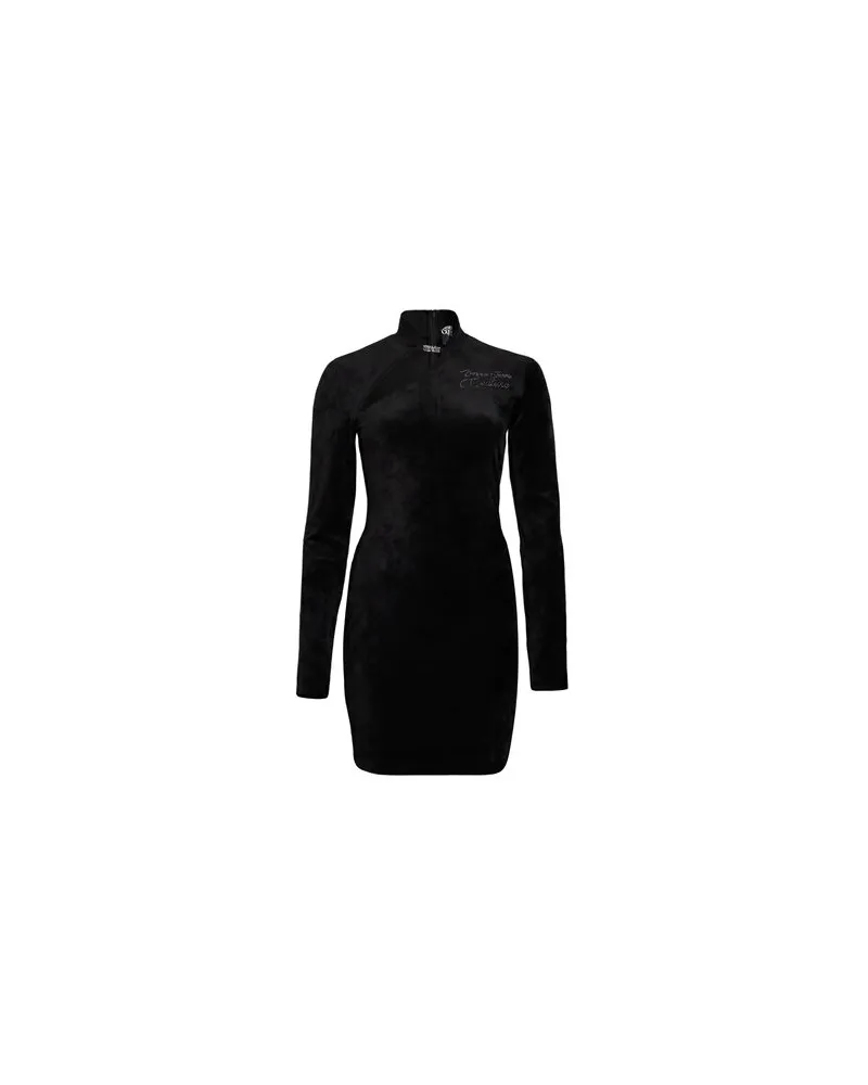 Versace Jeans KLEIDER - Mini-Kleiderauf YOOX.COM Schwarz