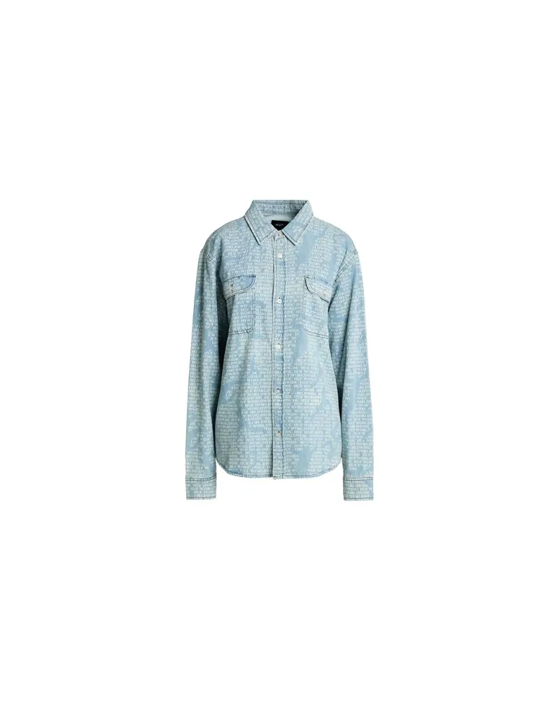 HUF TOPS - Jeanshemdenauf YOOX.COM Blau