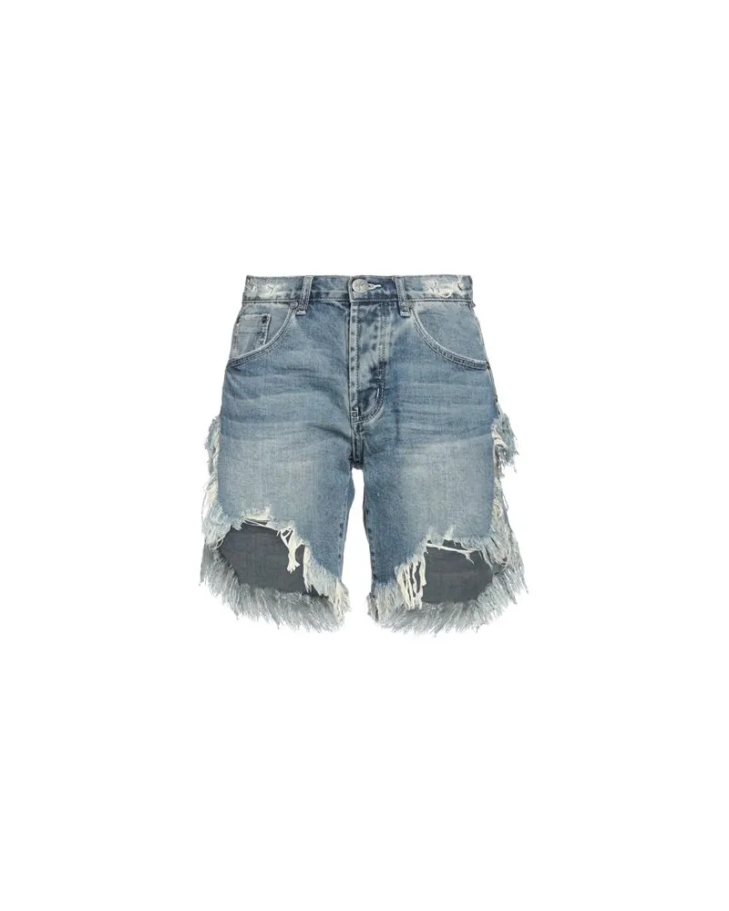 One Teaspoon HOSEN & RÖCKE - Jeansshortsauf YOOX.COM Blau
