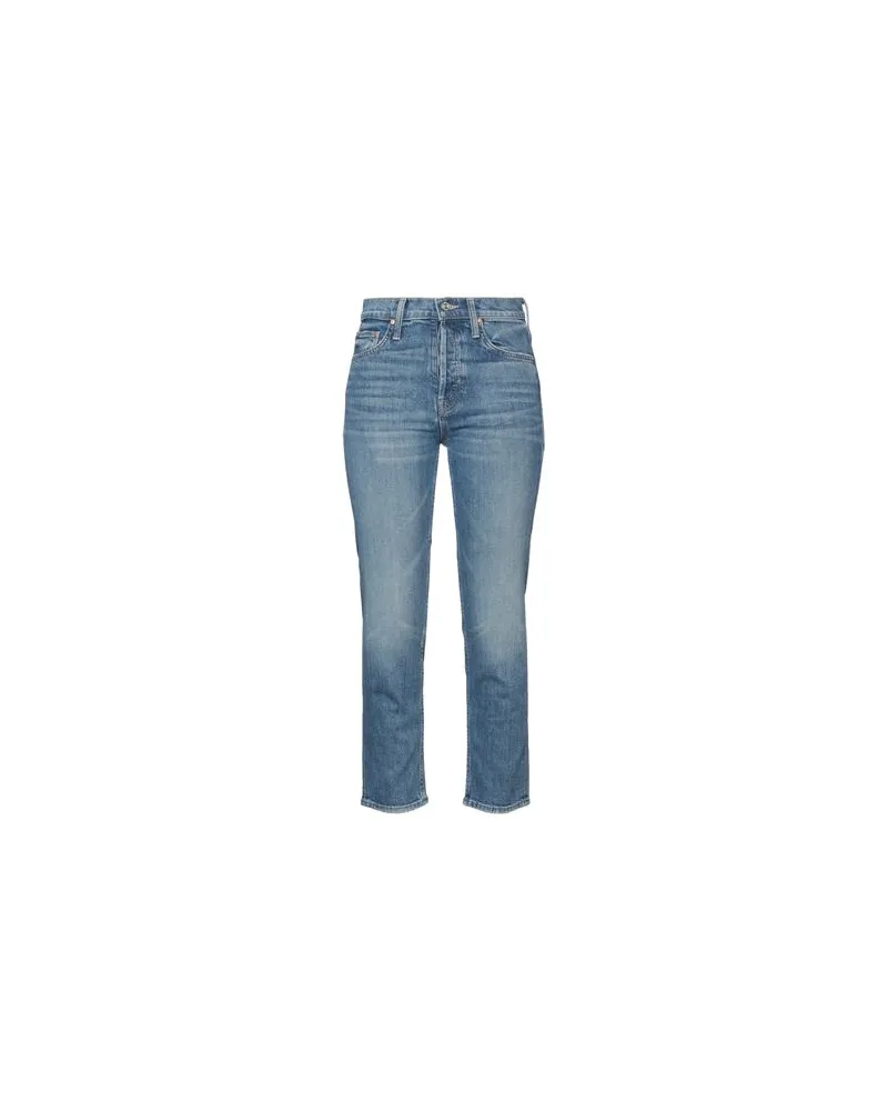 Mother HOSEN & RÖCKE - Jeanshosenauf YOOX.COM Blau
