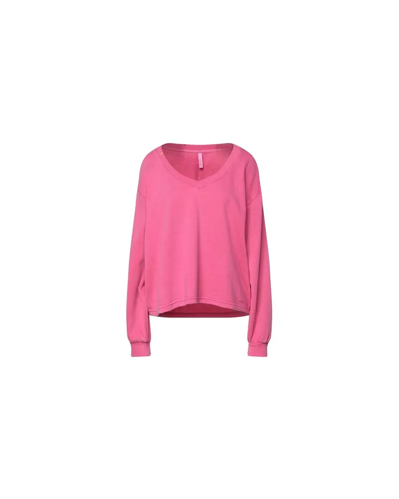 Sun68 TOPS - Sweatshirtsauf YOOX.COM Fuchsia