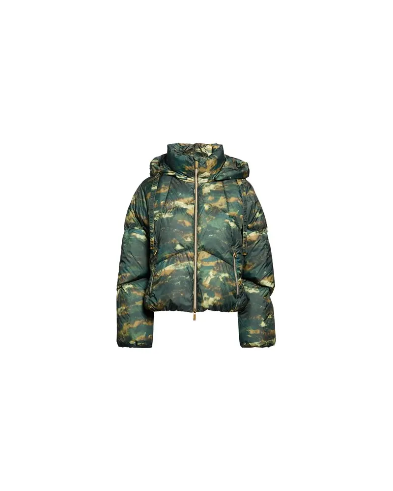 Puntododici JACKEN & MÄNTEL - Pufferjacken & Daunenjackenauf YOOX.COM Militärgrün