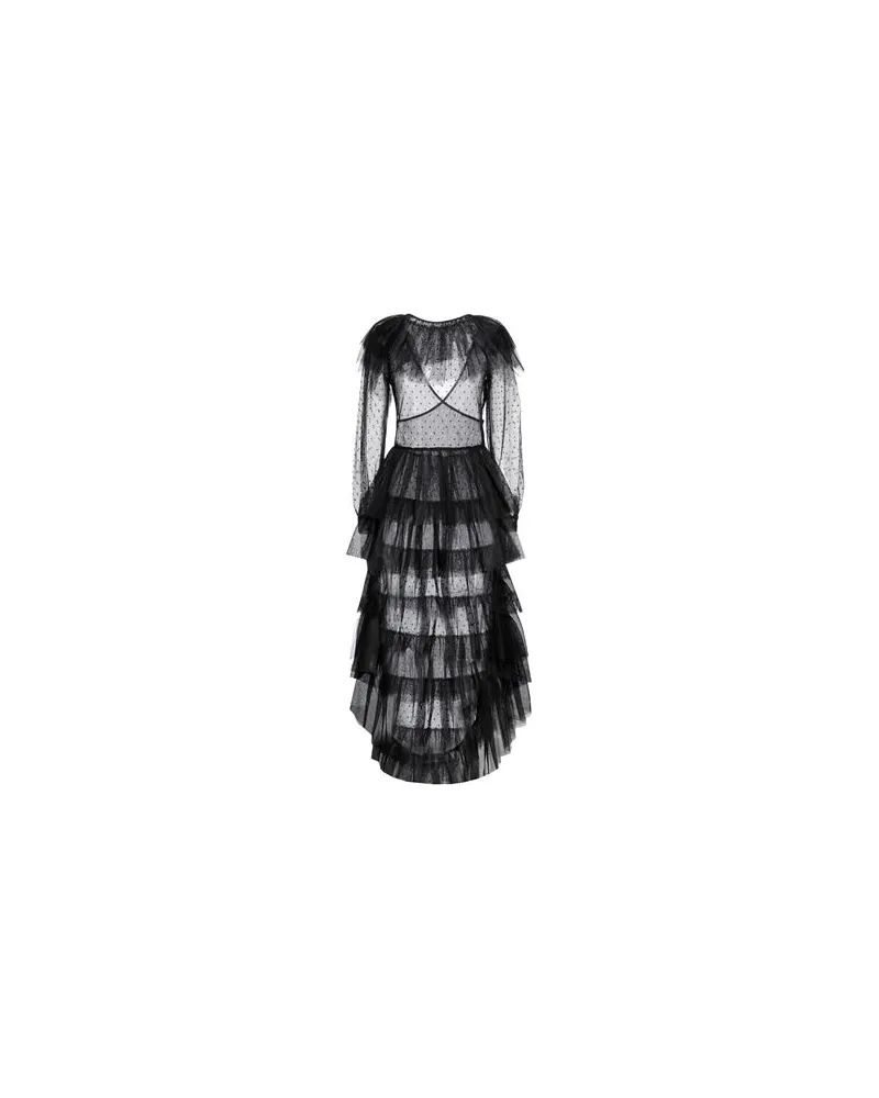 RED Valentino KLEIDER - Maxi-Kleiderauf YOOX.COM Schwarz