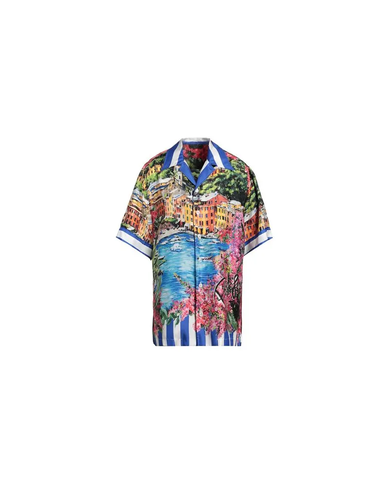Dolce & Gabbana EXCLUSIVE - TOPS - Hemdenauf YOOX.COM Blau