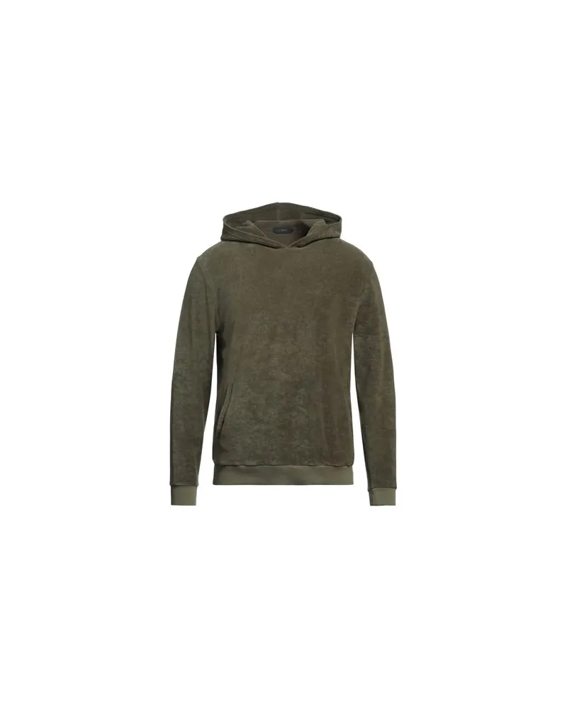 Zanone TOPS - Sweatshirtsauf YOOX.COM Militärgrün