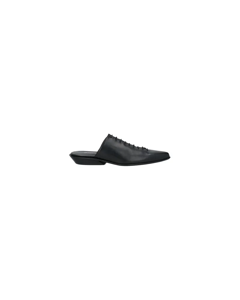 Ann Demeulemeester SCHUHE - Mules & Clogsauf YOOX.COM Schwarz