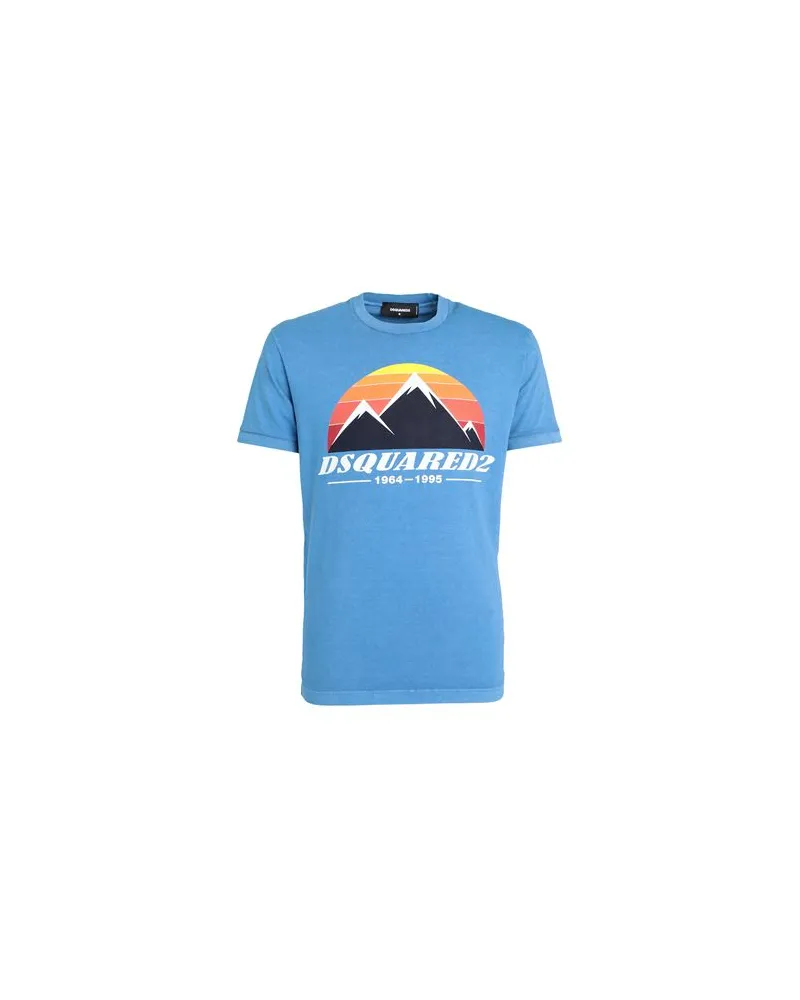Dsquared2 TOPS - T-shirtsauf YOOX.COM Blau