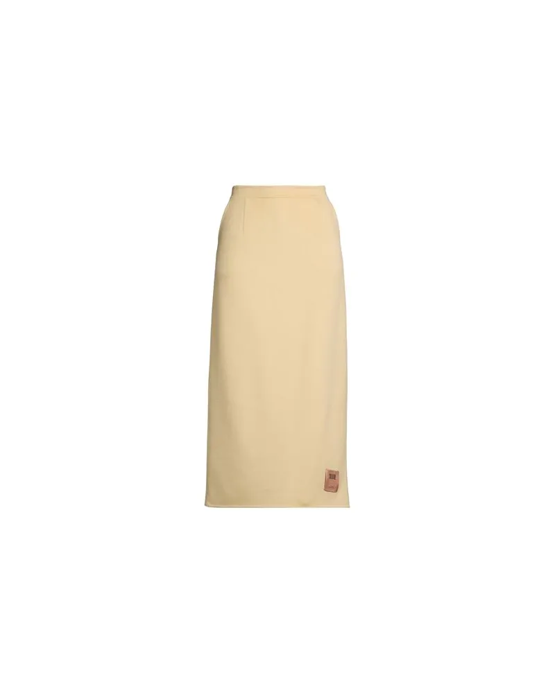 SOLOTRE HOSEN & RÖCKE - Midi-Röckeauf YOOX.COM Beige