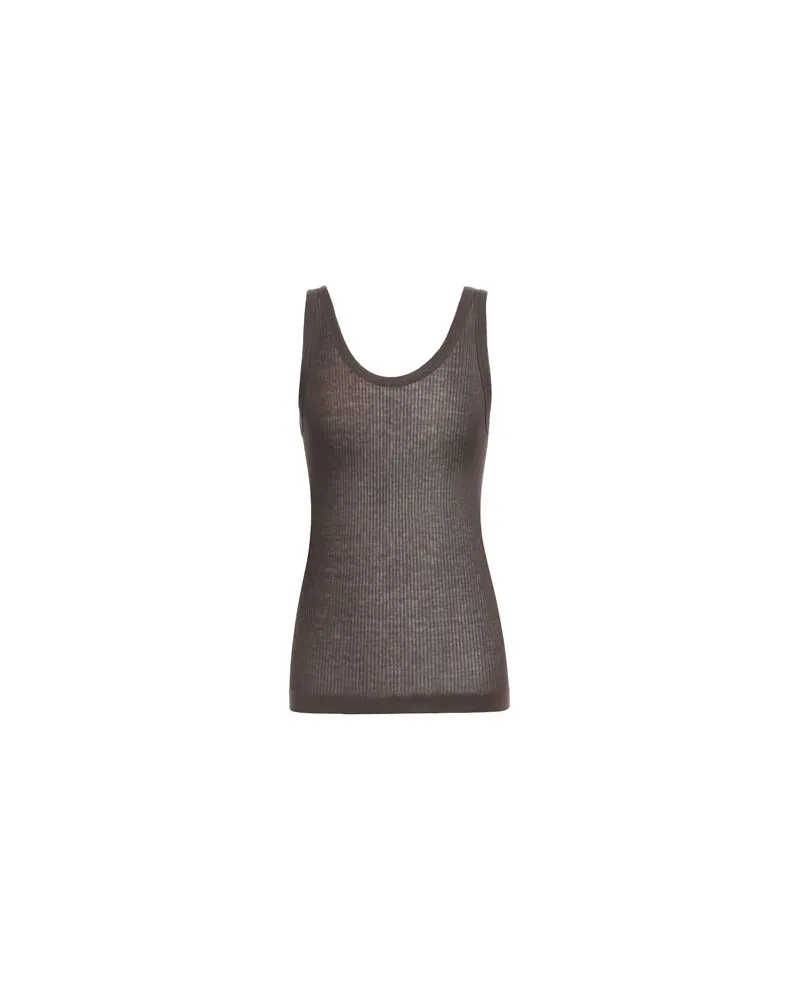 Christophe Lemaire TOPS - Tank Topsauf YOOX.COM Schokobraun