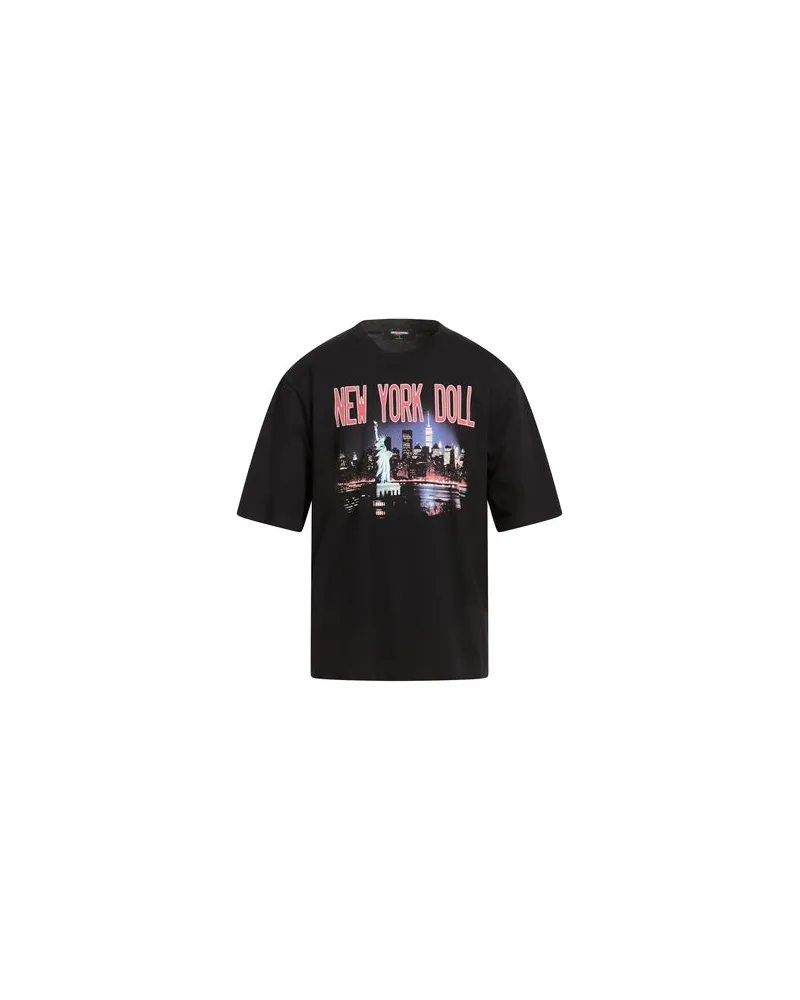Dsquared2 TOPS - T-shirtsauf YOOX.COM Schwarz