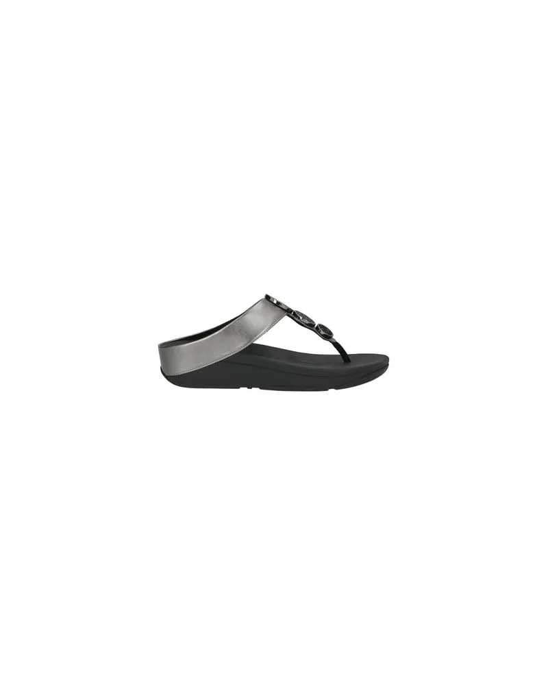 FitFlop SCHUHE - Zehentrennerauf YOOX.COM Stahlgrau