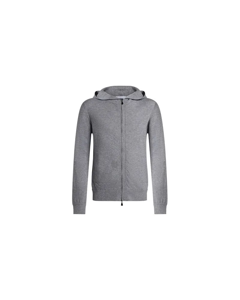 Alpha Studio STRICKWAREN - Strickjackenauf YOOX.COM Grau