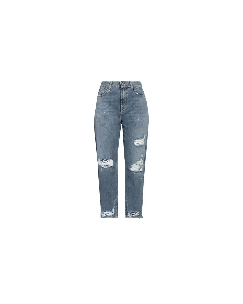 Roy Roger's HOSEN & RÖCKE - Jeanshosenauf YOOX.COM Blau