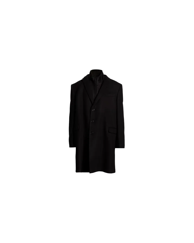 Emporio Armani JACKEN & MÄNTEL - Mäntelauf YOOX.COM Schwarz