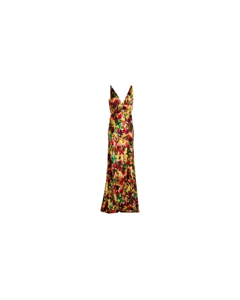 Saloni KLEIDER - Maxi-Kleiderauf YOOX.COM Gelb