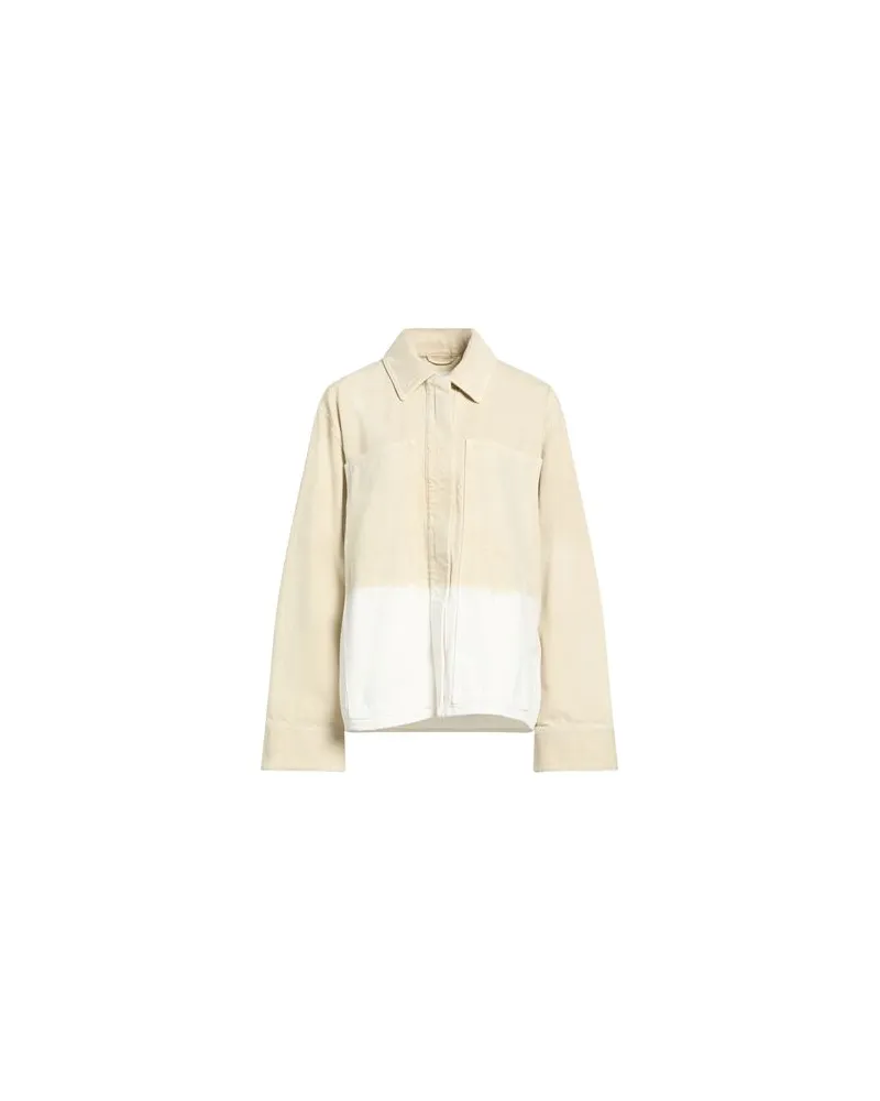 Jil Sander JACKEN & MÄNTEL - Jeansjacken/Mäntelauf YOOX.COM Beige