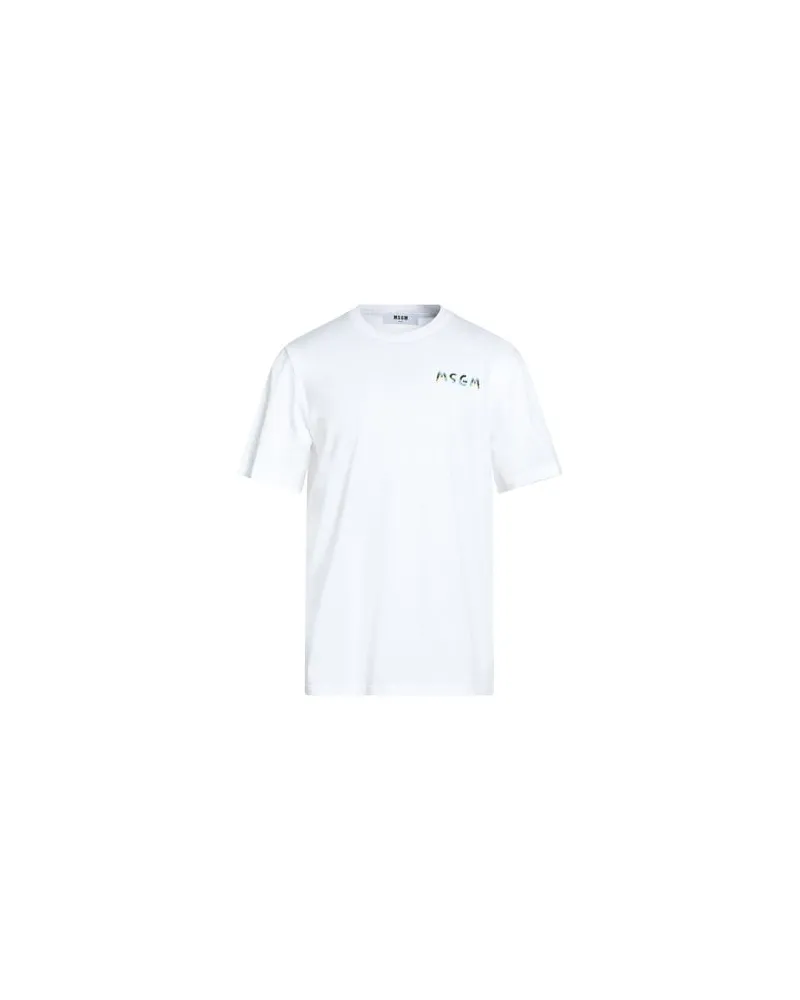 MSGM TOPS - T-shirtsauf YOOX.COM Weiß