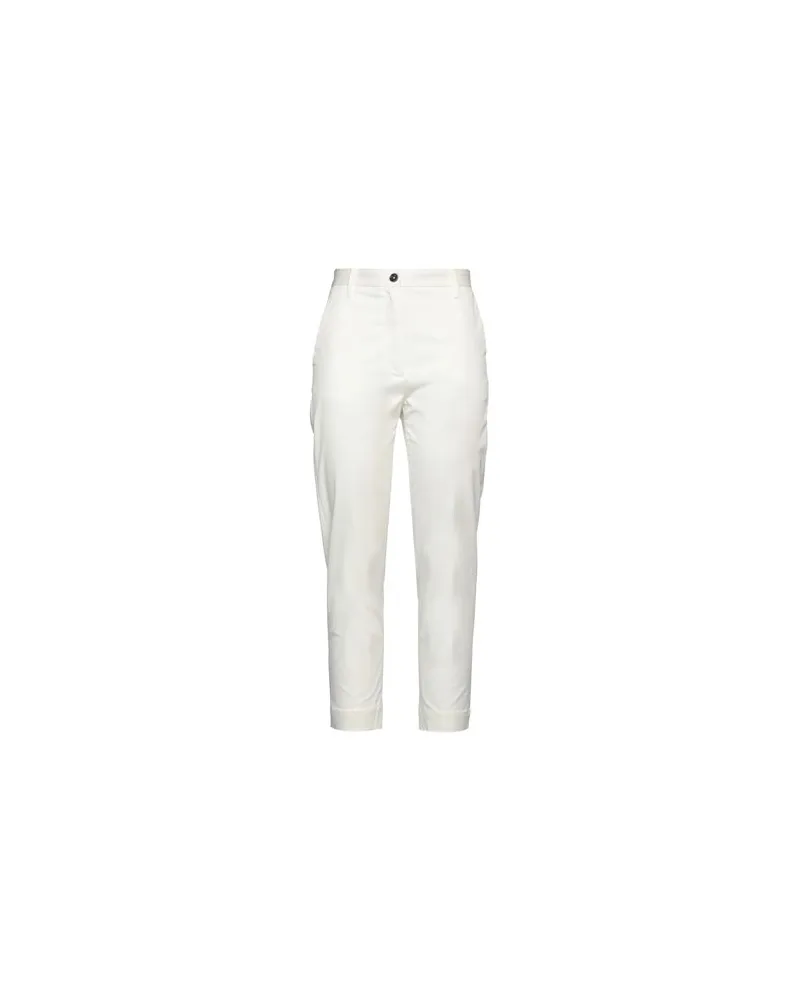 nine:inthe:morning HOSEN & RÖCKE - Hosenauf YOOX.COM Cremeweiß