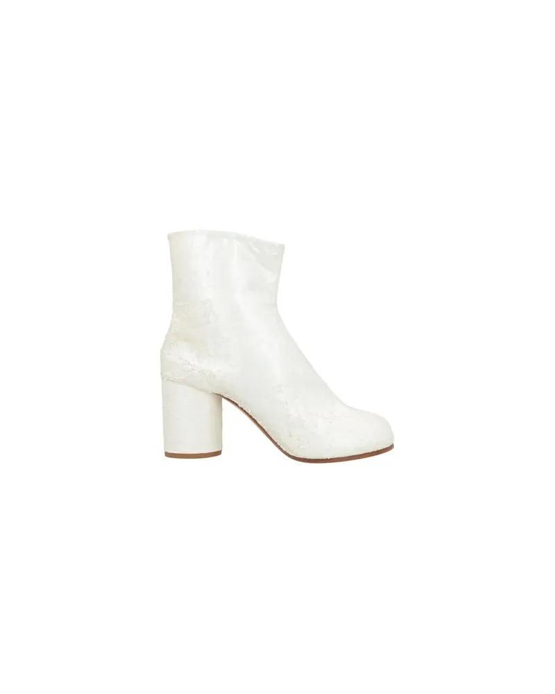 Maison Margiela SCHUHE - Stiefelettenauf YOOX.COM Cremeweiß