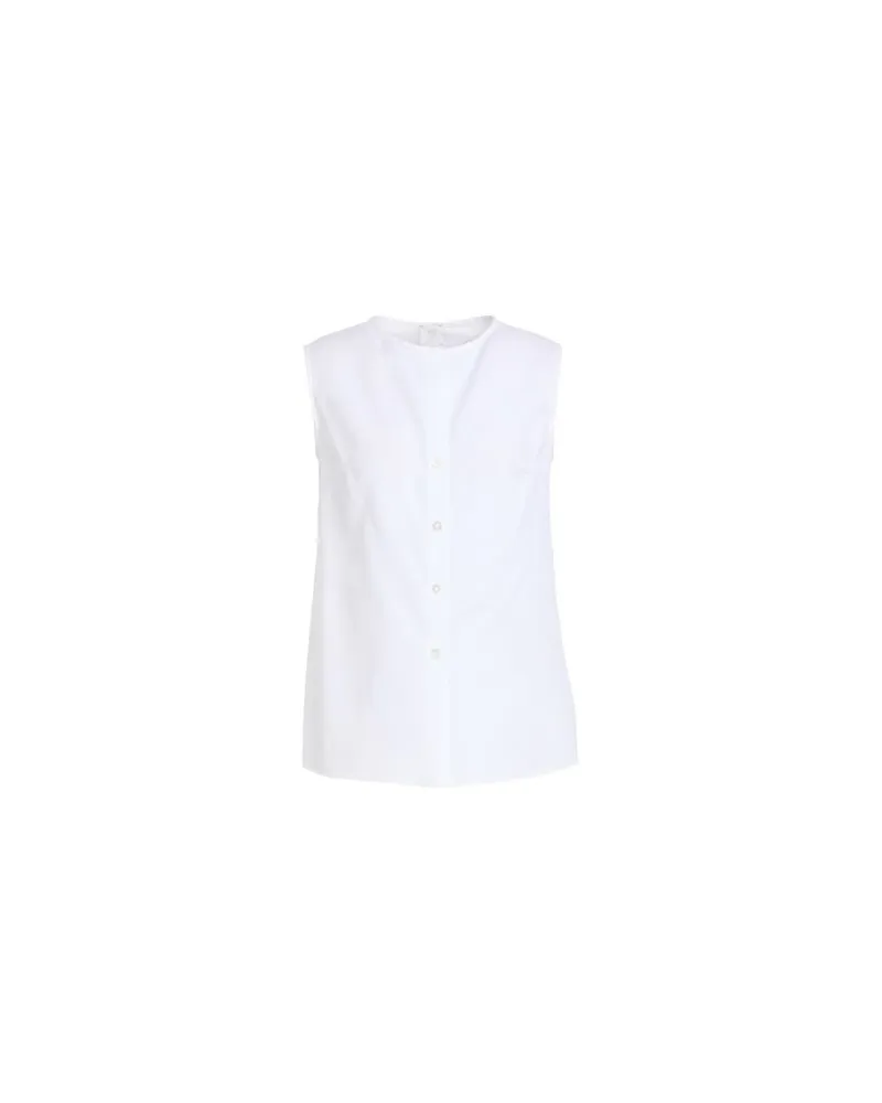 Eleventy TOPS - Hemdenauf YOOX.COM Weiß