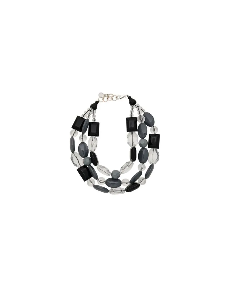 Emporio Armani SCHMUCK und UHREN - Halskettenauf YOOX.COM Grau