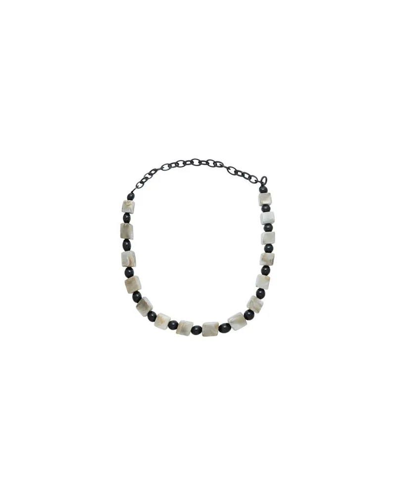 Emporio Armani SCHMUCK und UHREN - Halskettenauf YOOX.COM Maulwurfsgrau