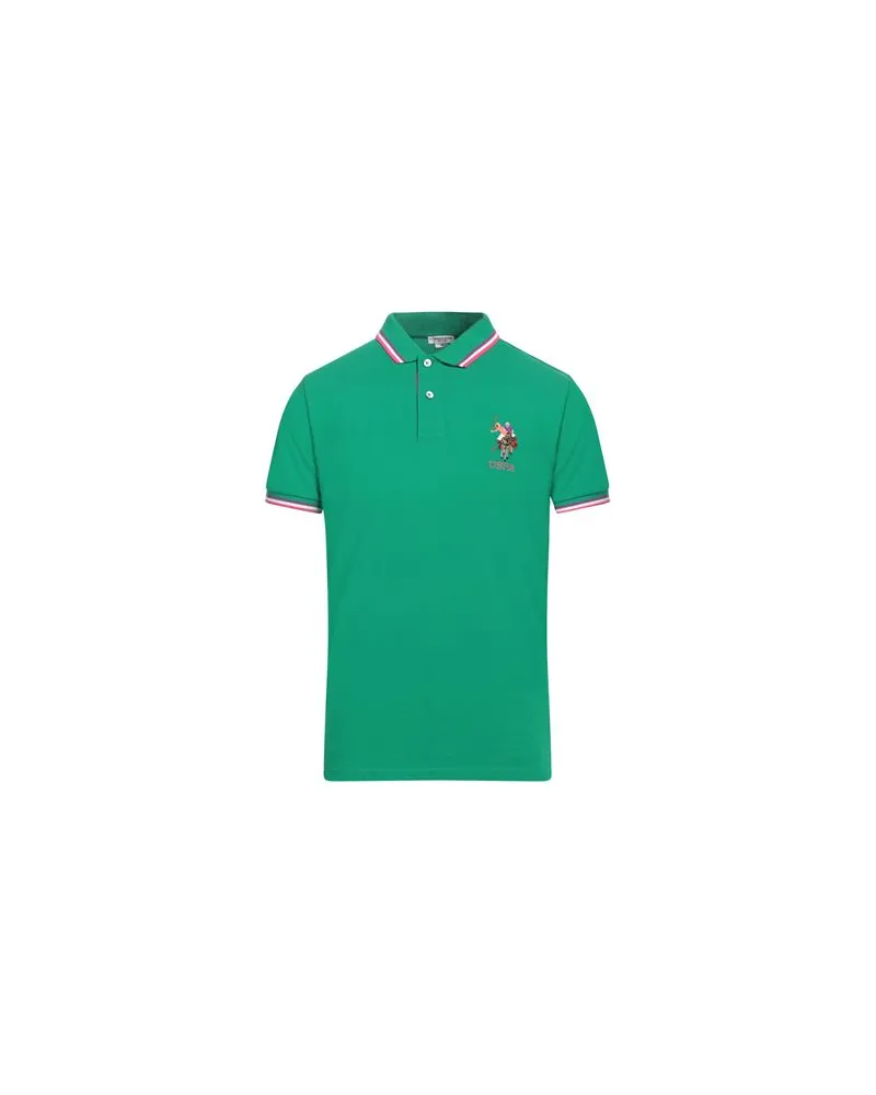 U.S. Polo Assn.  TOPS - Poloshirtsauf YOOX.COM Grün
