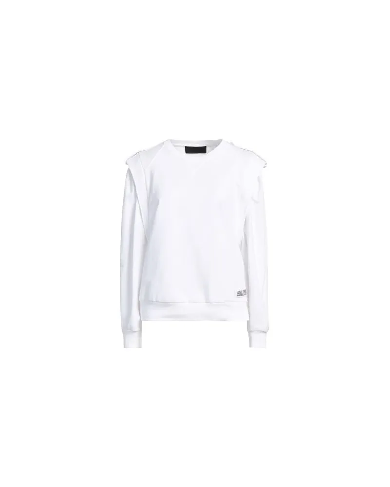 Alberta Ferretti TOPS - Sweatshirtsauf YOOX.COM Weiß