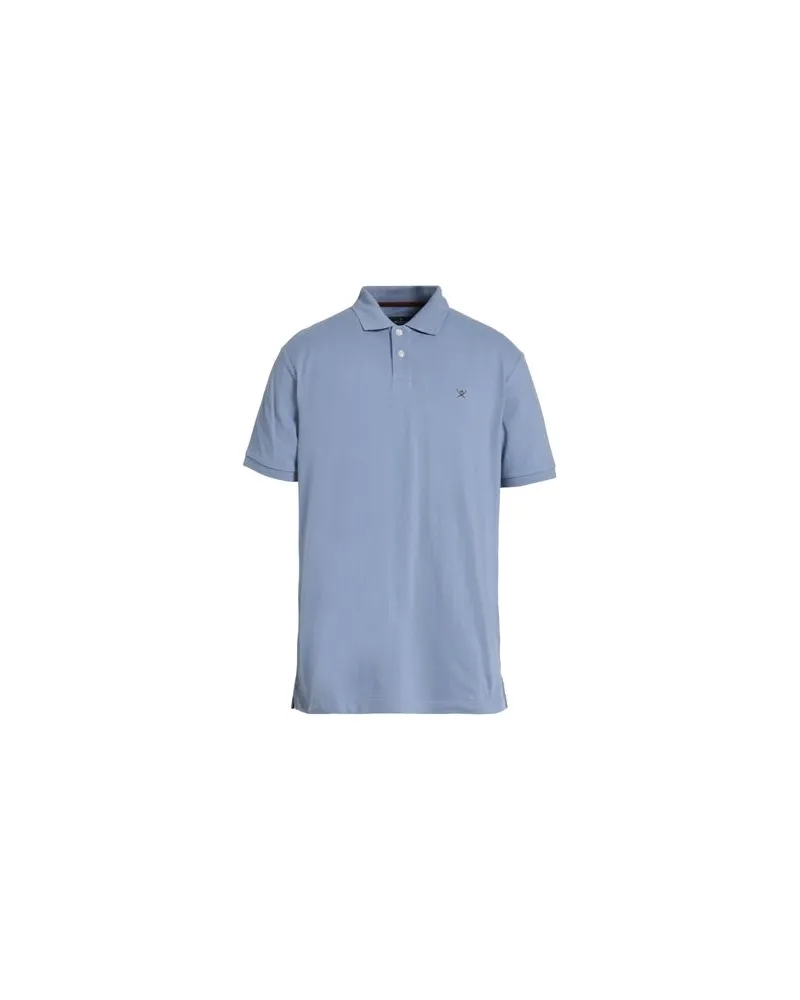 Hackett TOPS - Poloshirtsauf YOOX.COM Taubenblau
