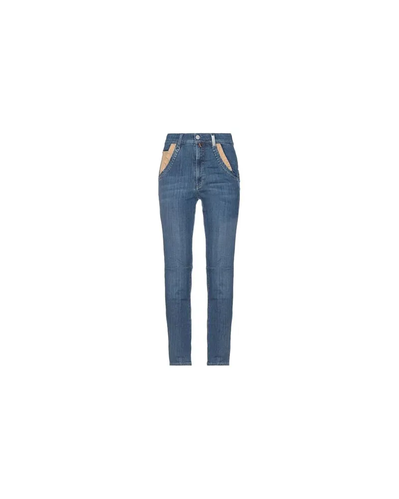 HIGH HOSEN & RÖCKE - Jeanshosenauf YOOX.COM Blau