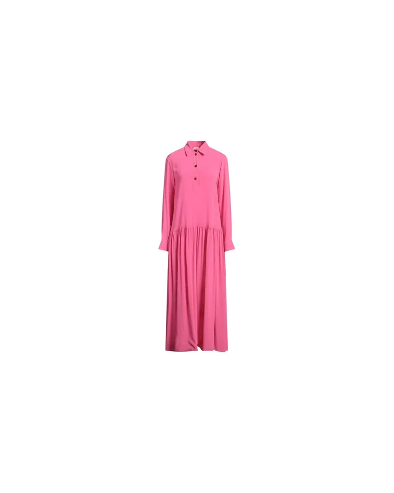 ALYSI KLEIDER - Maxi-Kleiderauf YOOX.COM Fuchsia