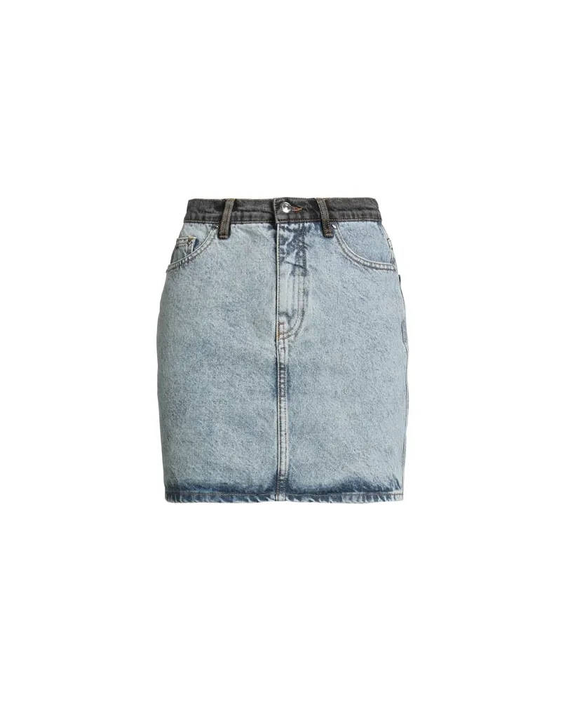 ROTATE Birger Christensen HOSEN & RÖCKE - Jeansröckeauf YOOX.COM Blau