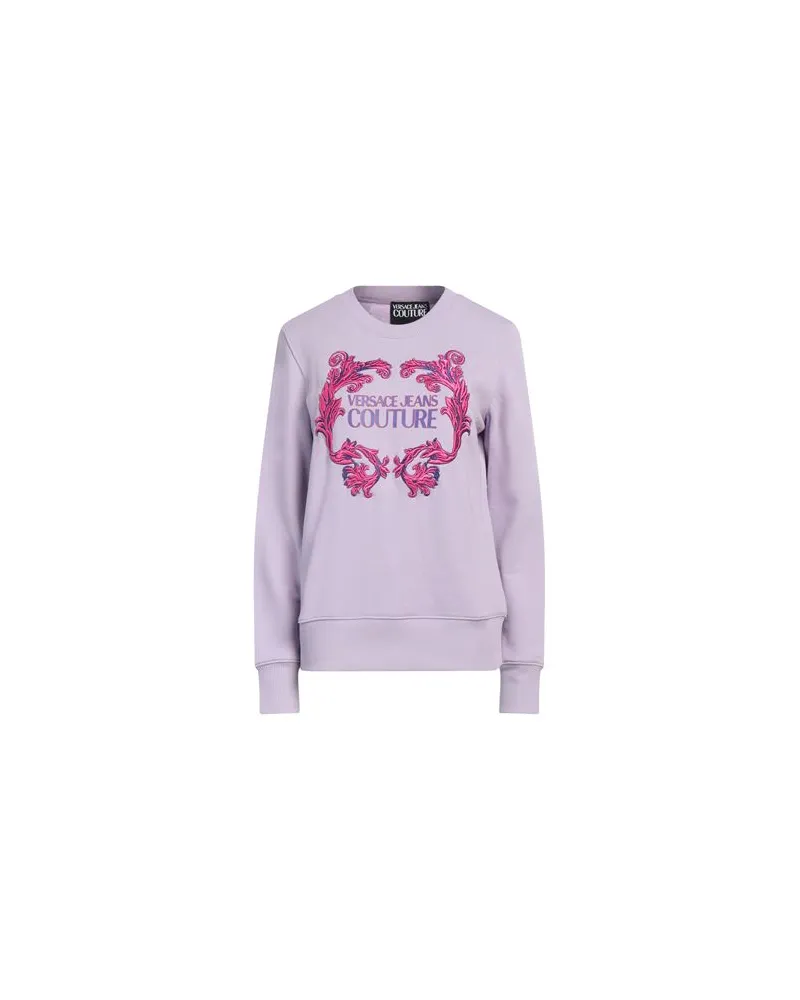 Versace Jeans TOPS - Sweatshirtsauf YOOX.COM Lila