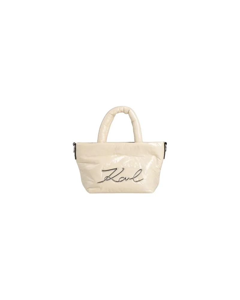 Karl Lagerfeld K/SIGNATURE SOFT SM TOTE NYLON - TASCHEN - Handtaschenauf YOOX.COM Elfenbein
