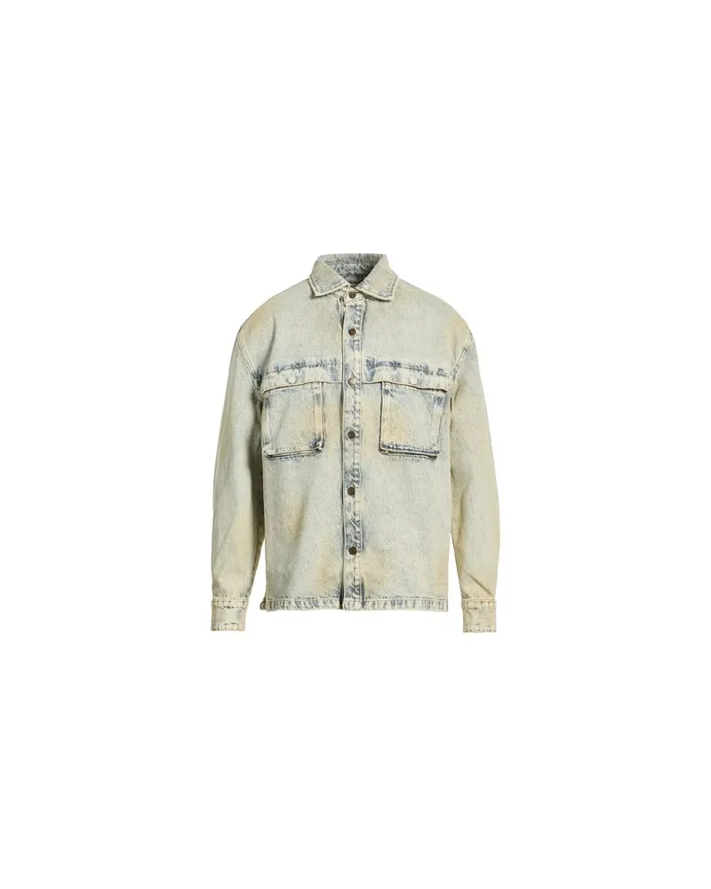 Guess JACKEN & MÄNTEL - Jeansjacken/Mäntelauf YOOX.COM Blau