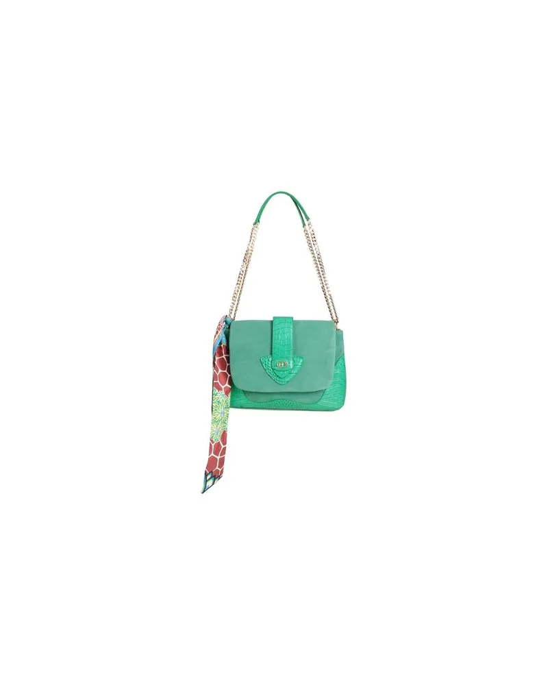 LA CARRIE TASCHEN - Schultertaschenauf YOOX.COM Grün