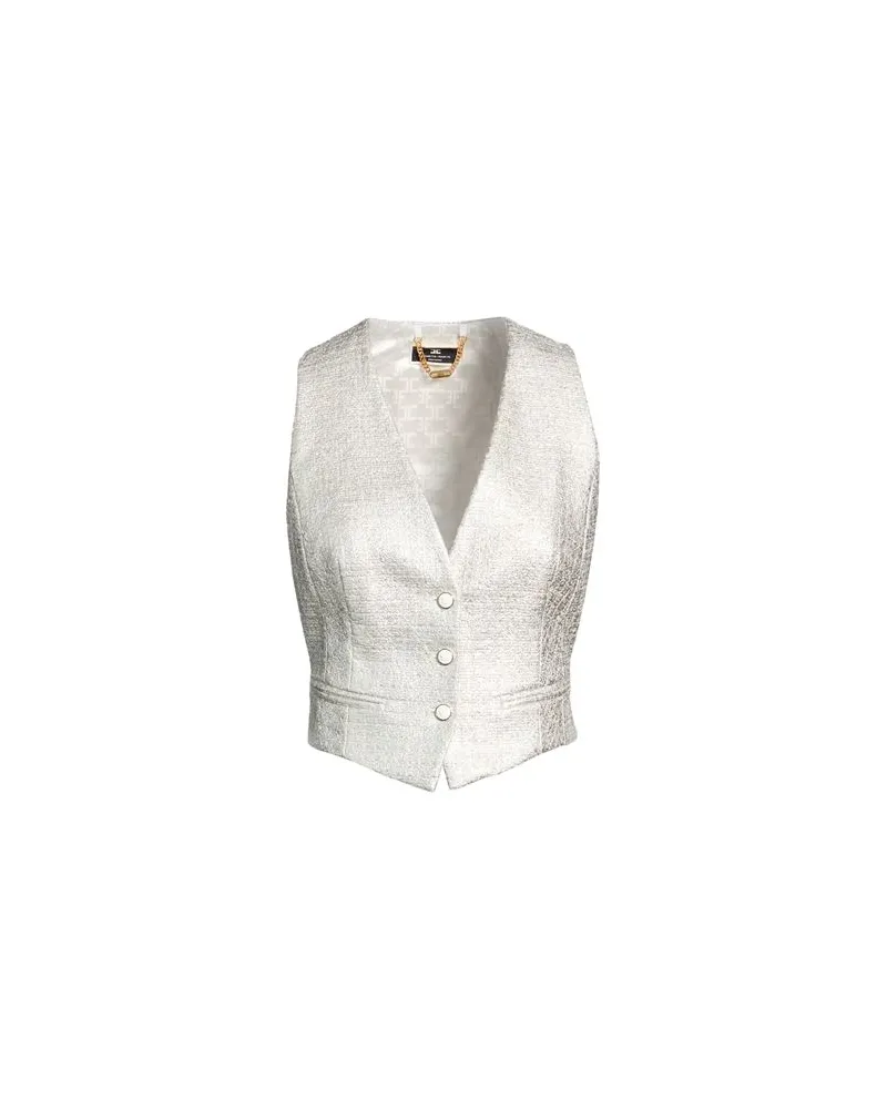 Elisabetta Franchi ANZÜGE und CO-ORDS - Couture-Westenauf YOOX.COM Silber