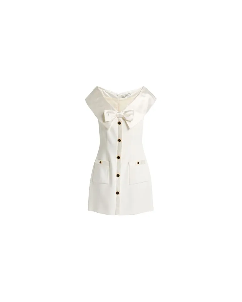 Alessandra Rich KLEIDER - Mini-Kleiderauf YOOX.COM Weiß