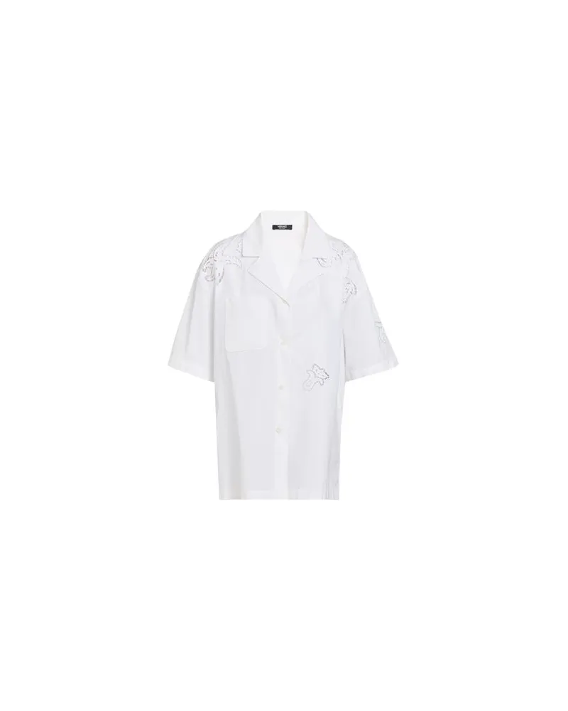 Versace TOPS - Hemdenauf YOOX.COM Weiß