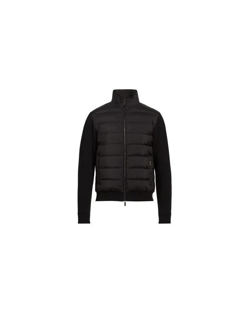 MOORER JACKEN & MÄNTEL - Pufferjacken & Daunenjackenauf YOOX.COM Schwarz