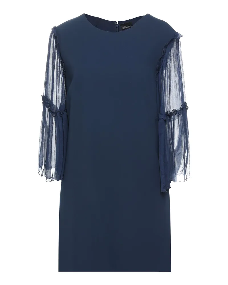 Ermanno Scervino Mini-Kleid Nachtblau