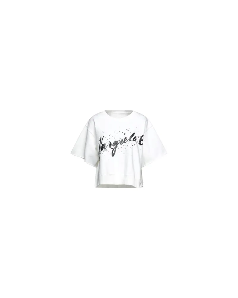 Maison Margiela TOPS - Sweatshirtsauf YOOX.COM Weiß