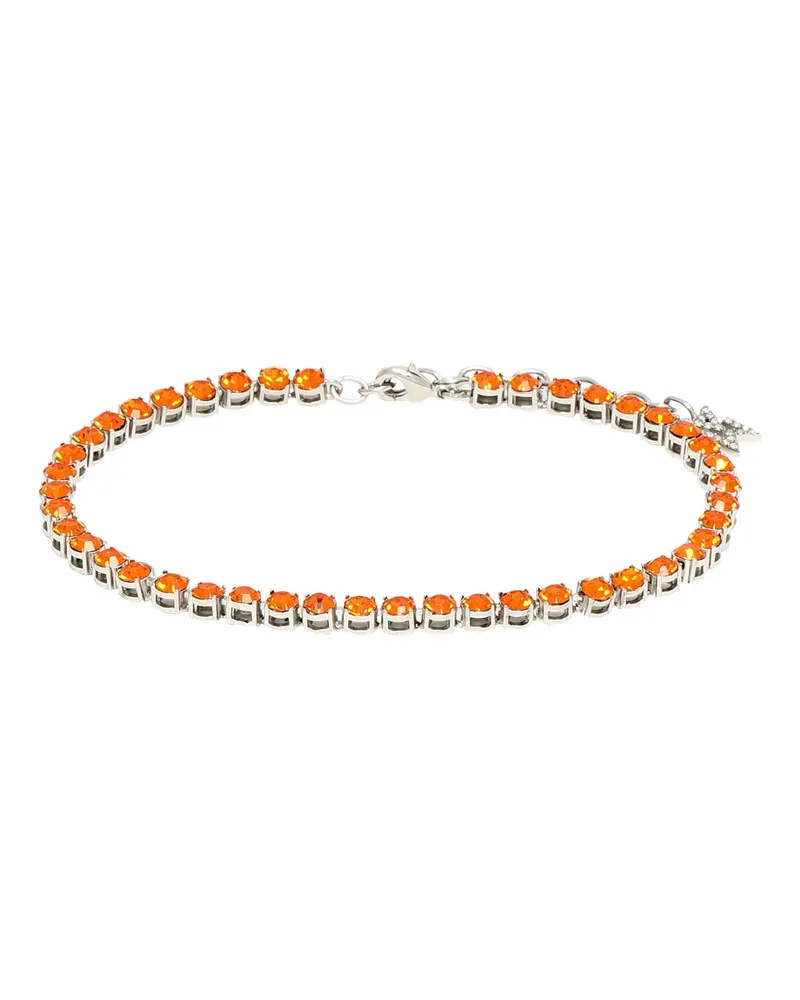 Amina Muaddi Armband Orange