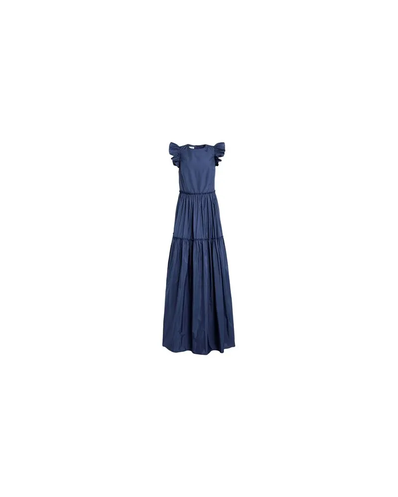 DOUUOD KLEIDER - Maxi-Kleiderauf YOOX.COM Marineblau