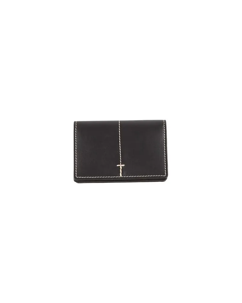 TOD'S Kleinlederwaren - Brieftaschenauf YOOX.COM Schwarz