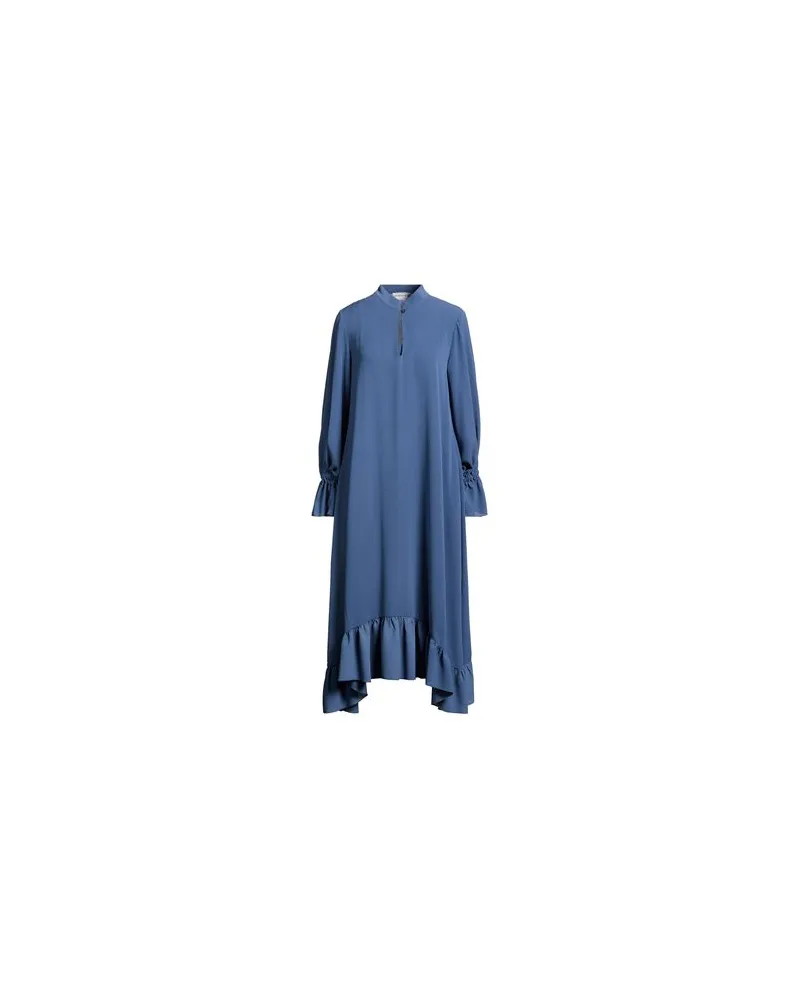 SHIRTAPORTER KLEIDER - Midi-Kleiderauf YOOX.COM Taubenblau