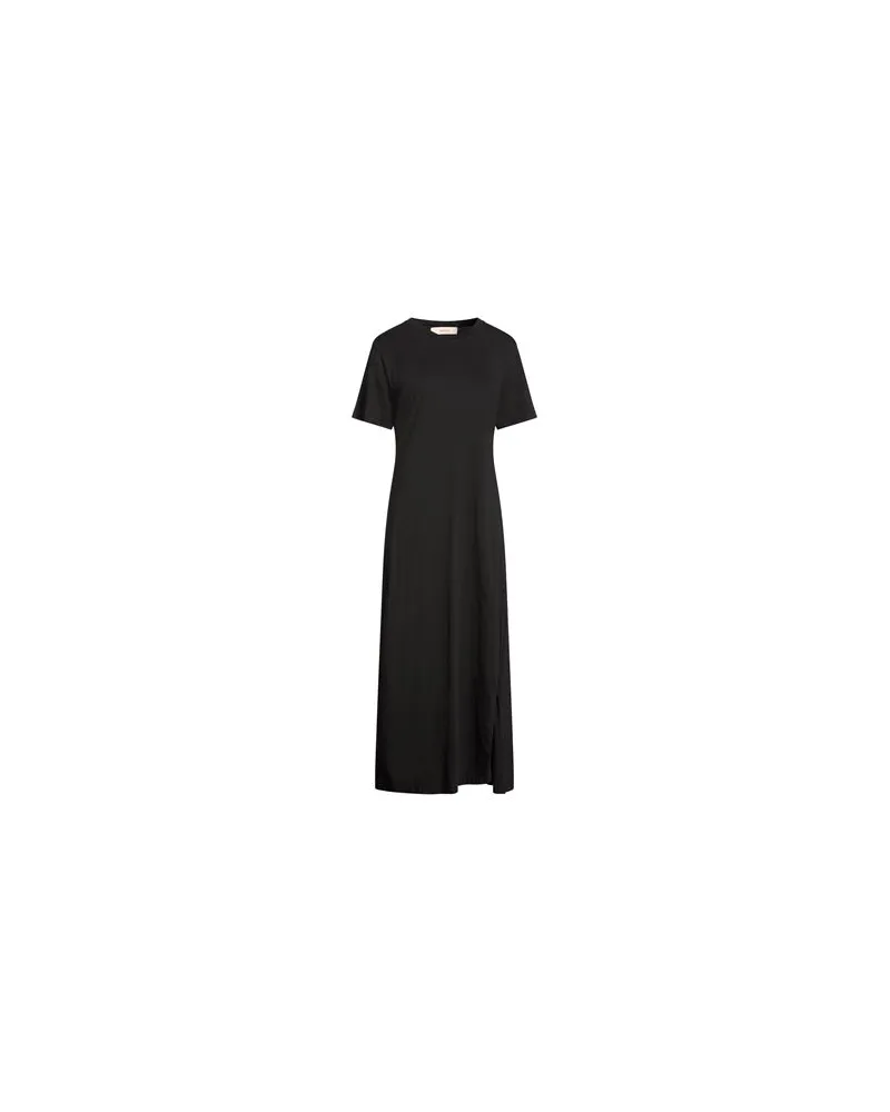 Jucca KLEIDER - Maxi-Kleiderauf YOOX.COM Schwarz