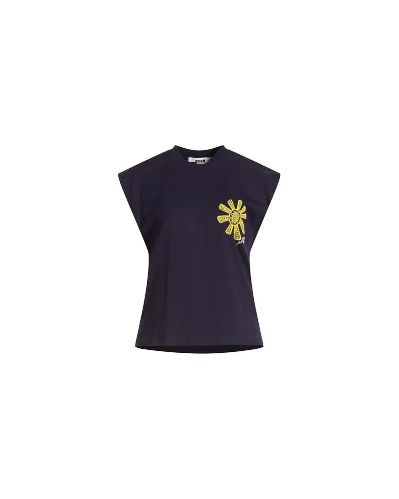 MSGM TOPS - T-shirtsauf YOOX.COM Marineblau